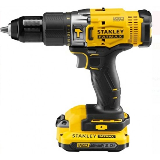 Stanley Scd718d2k-tr Çift Akülü Darbeli Vidalama Matkabı Li-ion 18v 2.0ah